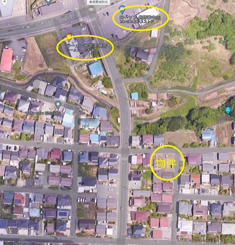 長野市 上野３丁目（三才駅） 住宅用地