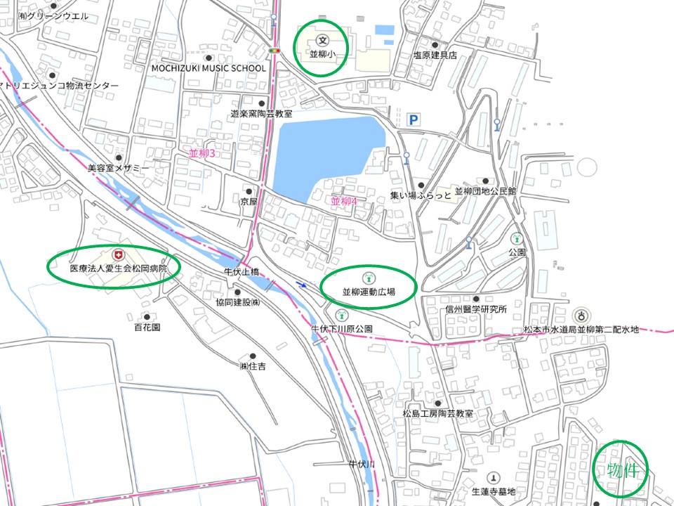 松本市 寿北５丁目（南松本駅） 住宅用地