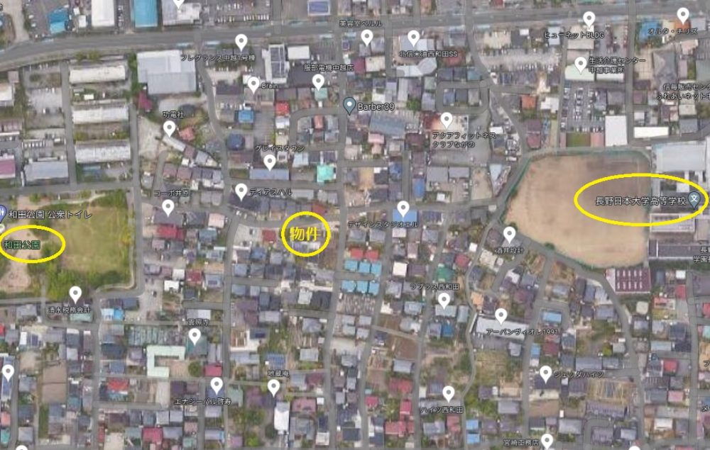 長野市 西和田２丁目（北長野駅） 2階建 ３ＬＤＫ新築一戸建て